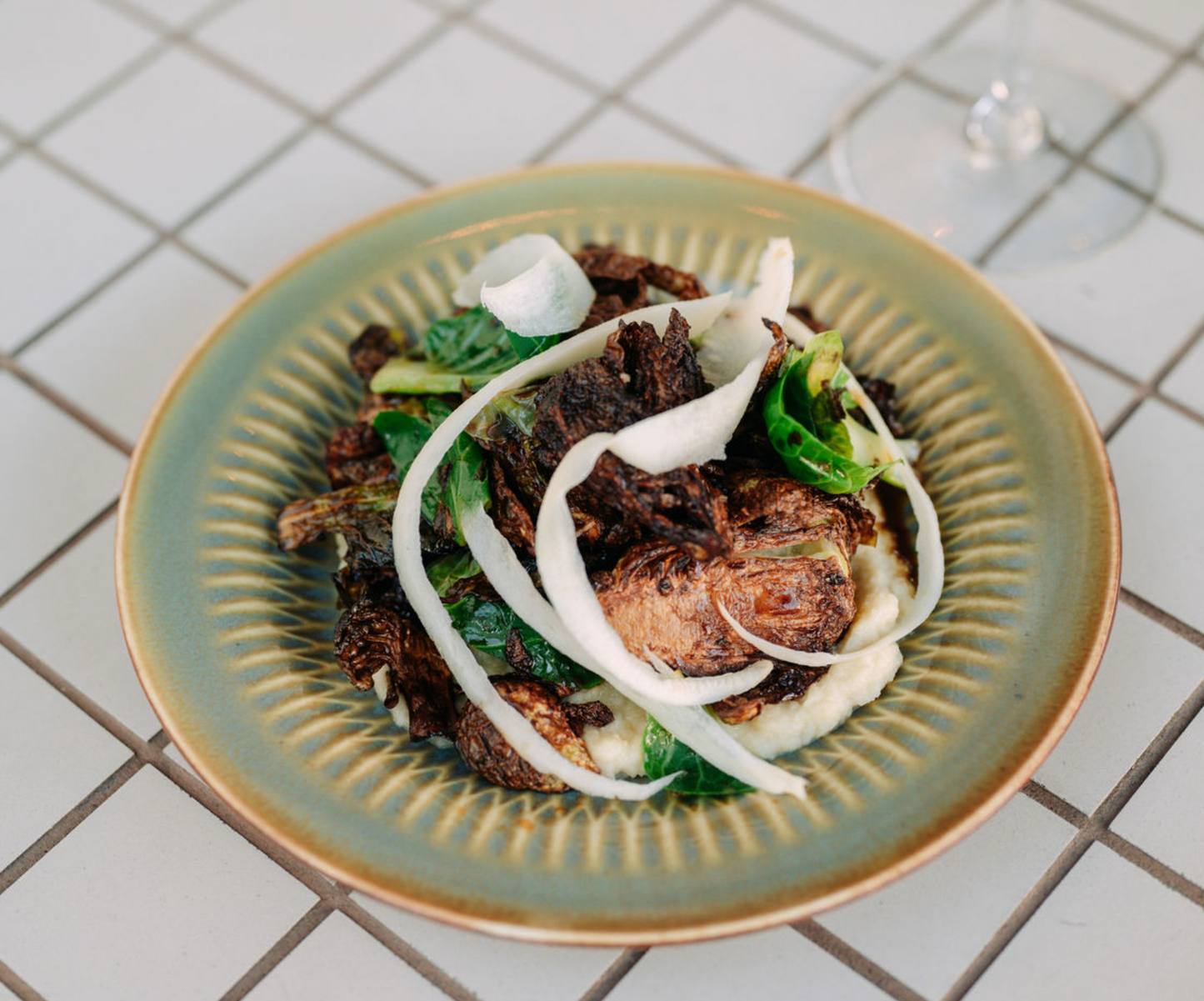Brussel sprouts pedro ximenez parsnips